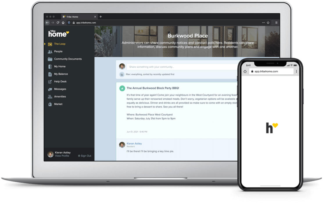 Tribe Home Community Platform - Tribe Property Technologies