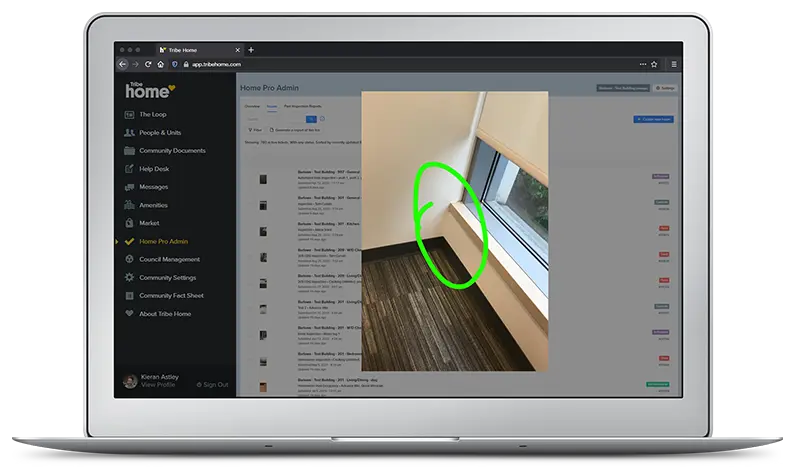 Post-occupancy Warranty Management - Tribe Home Pro