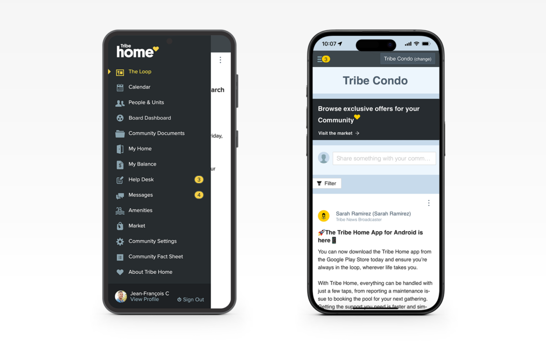 Tribe Property Technologies Launches Tribe Home App for Android and Announces Enhanced iOS Functionality to Streamline User Experience for Property Management Solutions